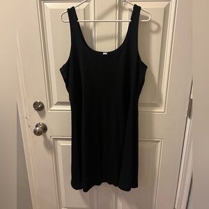 Old Navy Black Sleeveless Sheath Dress